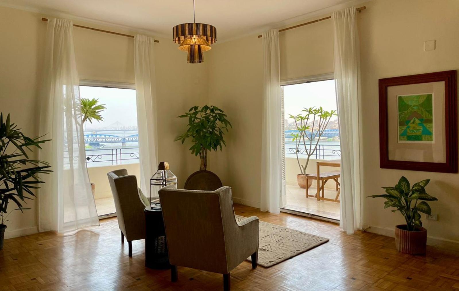 Luxury On The Nile - Zamalek Apartments Каїр Екстер'єр фото