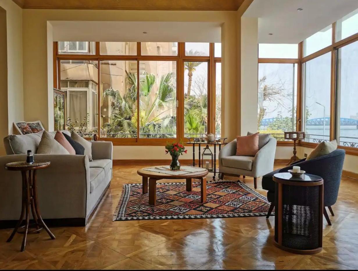 Luxury On The Nile - Zamalek Apartments Каїр Екстер'єр фото