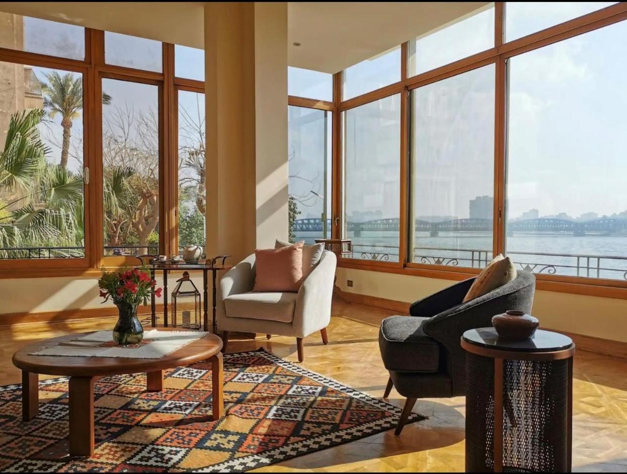 Luxury On The Nile - Zamalek Apartments Каїр Екстер'єр фото